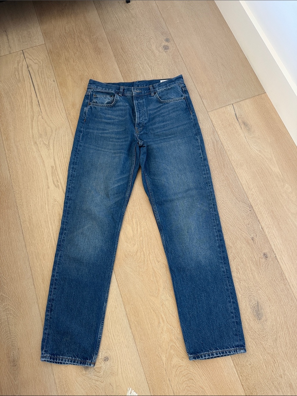 Classic Zara Straight leg Jeans in Blue